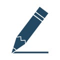 Pensil icon sign - vector